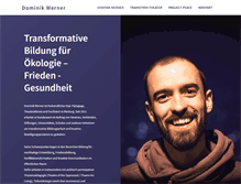 Tablet Screenshot of dominikwerner.net